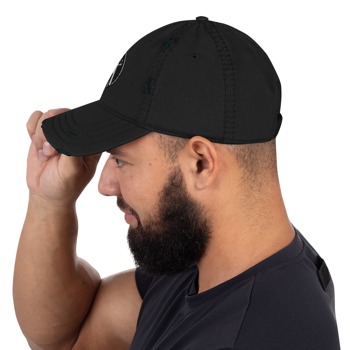 Distressed Dad Hat ufo abduction