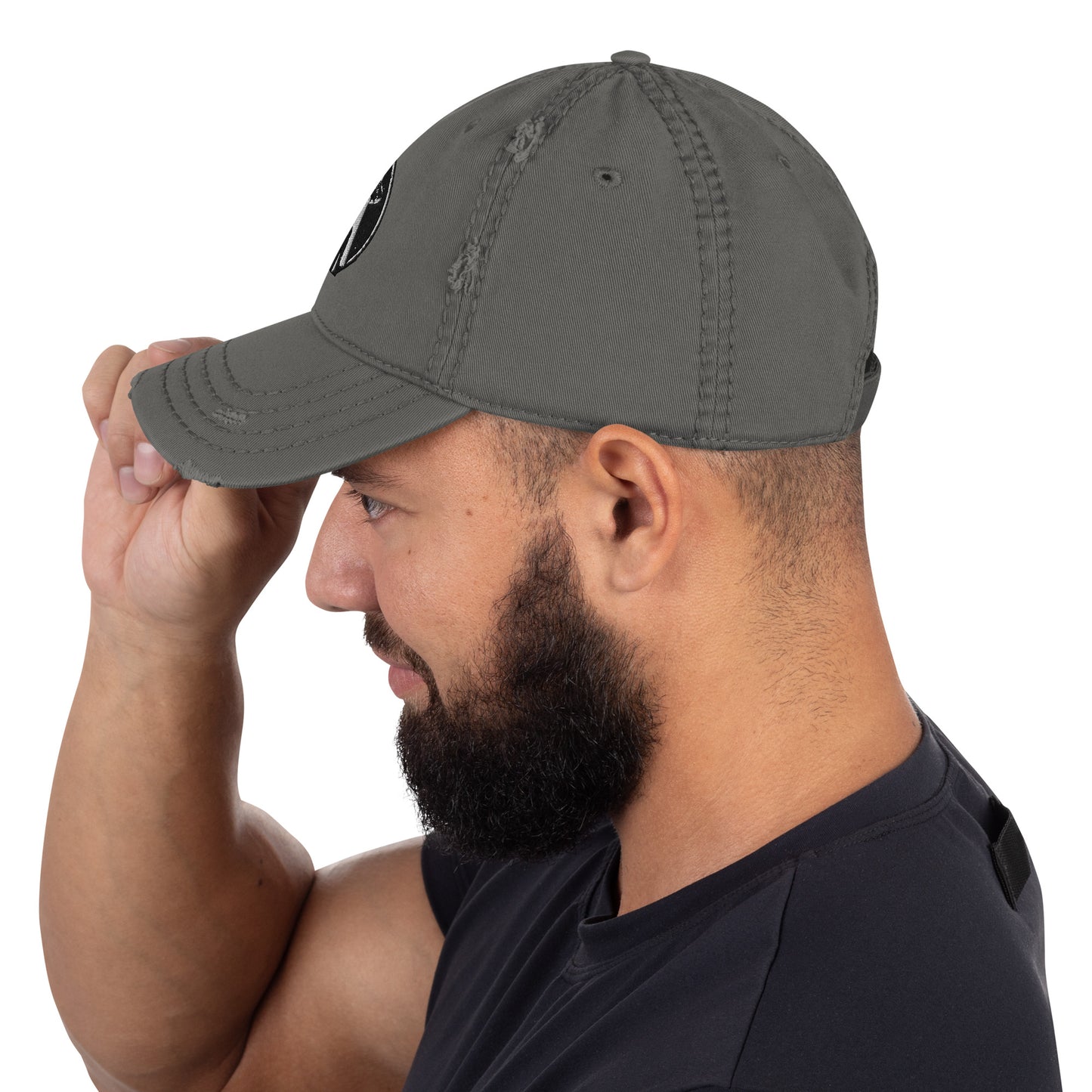 Distressed Dad Hat ufo abduction