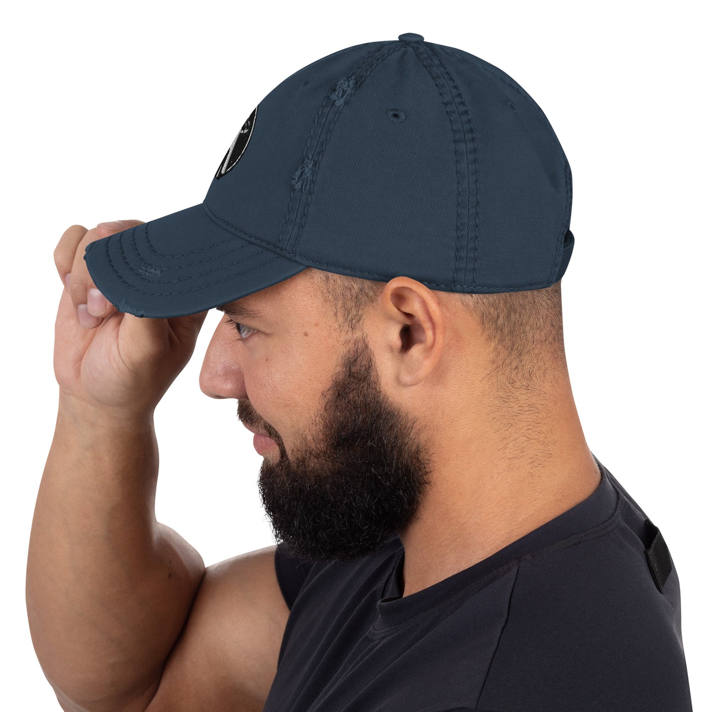 Distressed Dad Hat ufo abduction